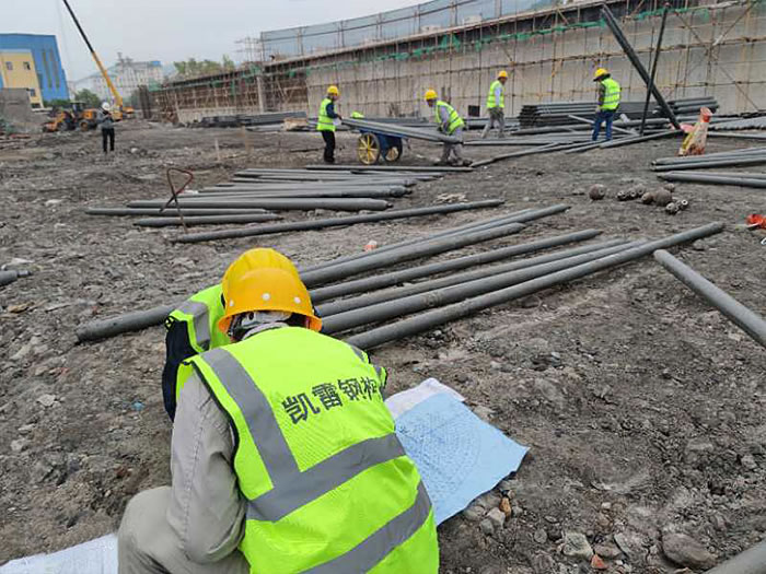 定西螺栓球网架结构